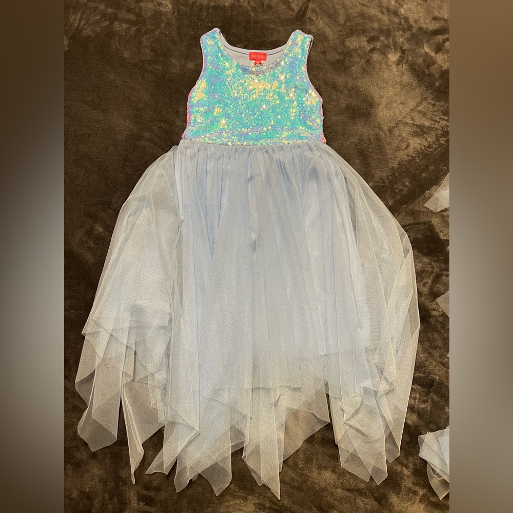 Little girls sequin dress. Like new. Size 6/6x